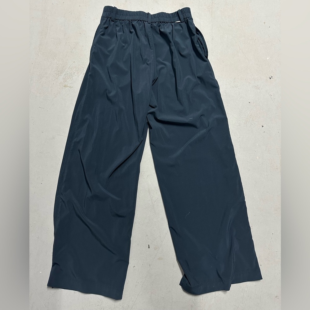 Vuori Women's Size Small Blue Villa Trouser Long Wide Leg Pants VW4086 - Picture 4 of 6